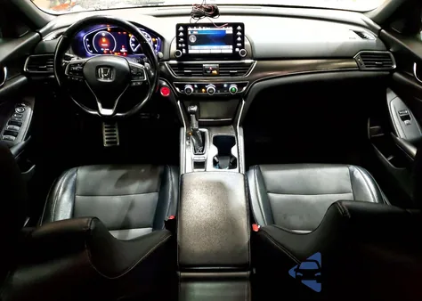 2018 Honda Accord Sport из США, поврежденный, VIN 1HGCV1F34JA222012